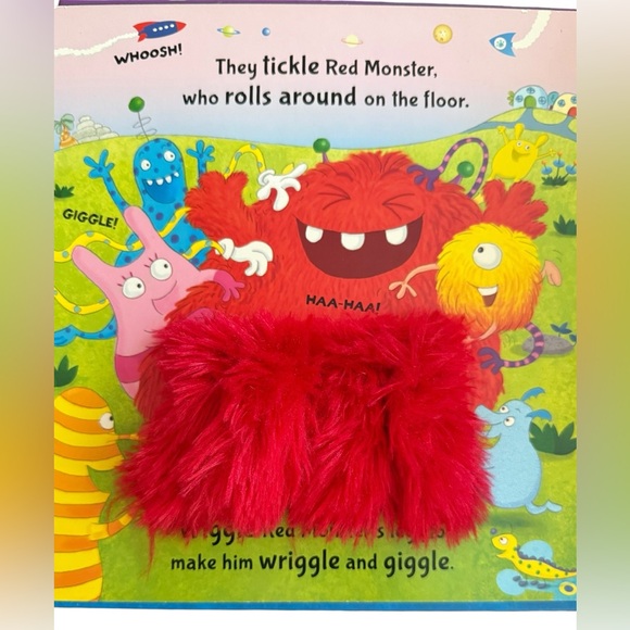 Hardcover Tickle Time Book Interactive Wiggly Fingers - Picture 3 of 5